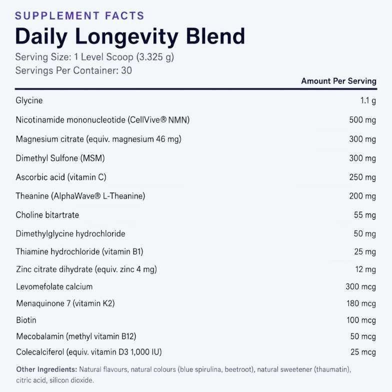 Daily Longevity Blend