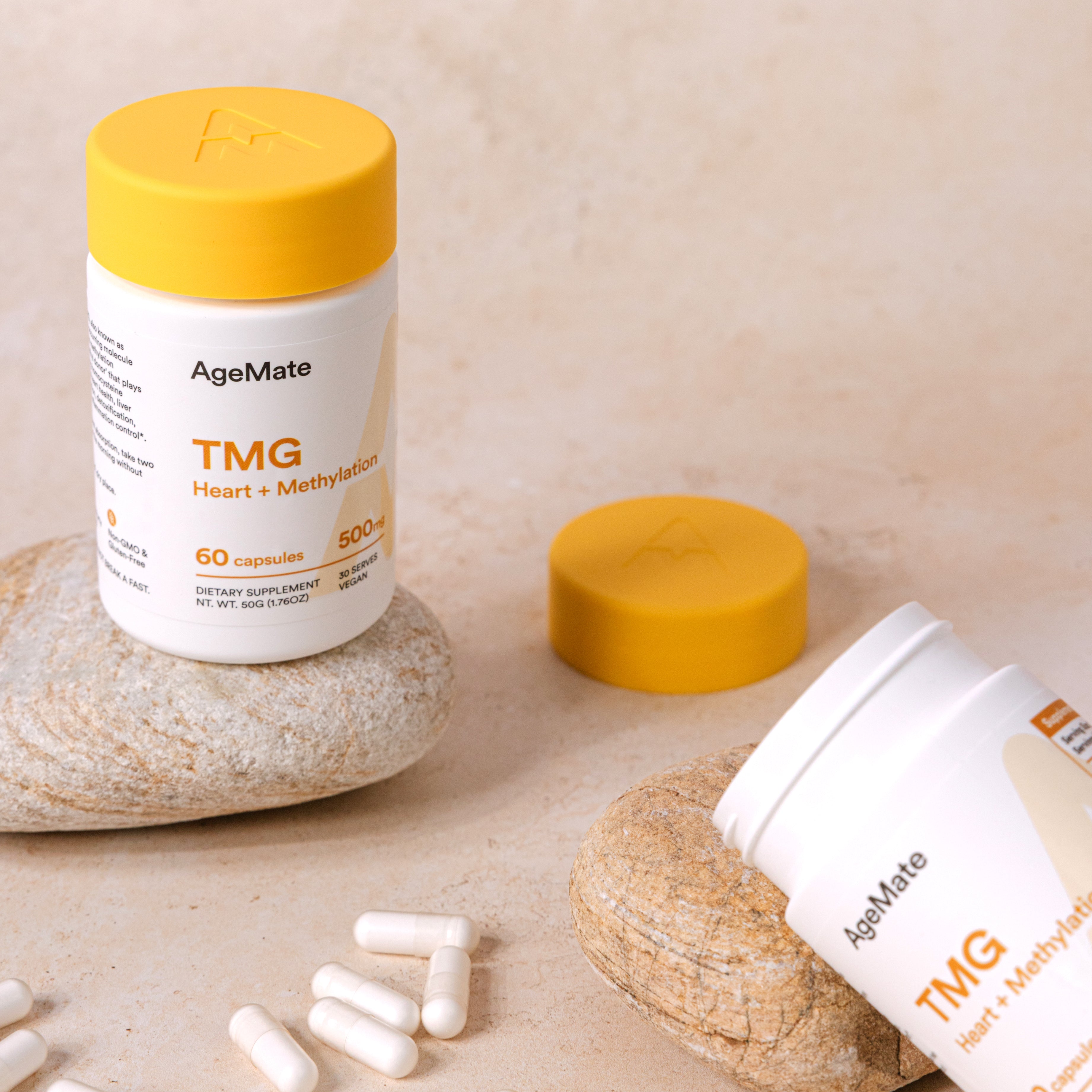 TMG (Betaine) for Methyl Donation (60 x 500mg Capsules)
