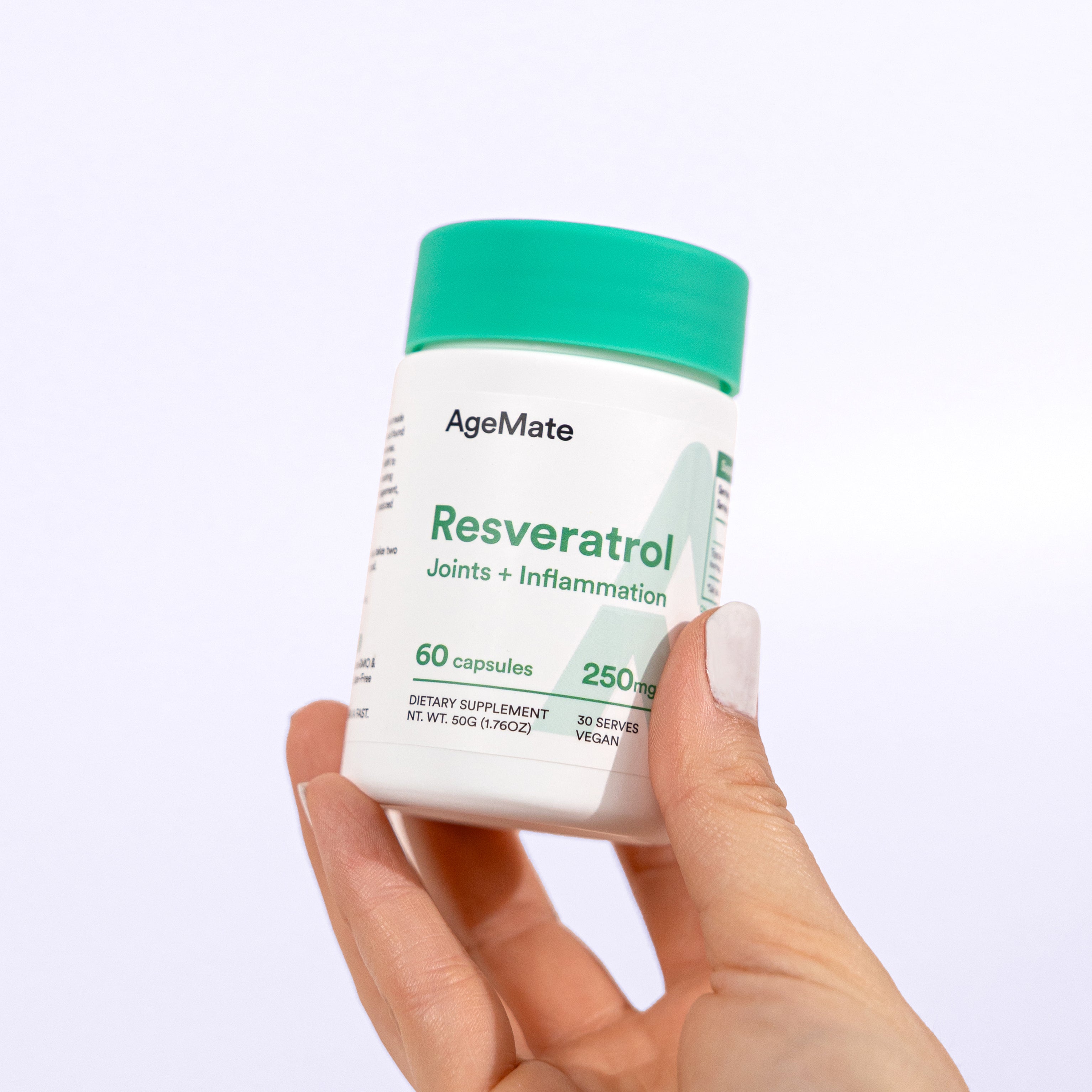 Resveratrol Supplement for DNA Repair (60 x 250mg Capsules)