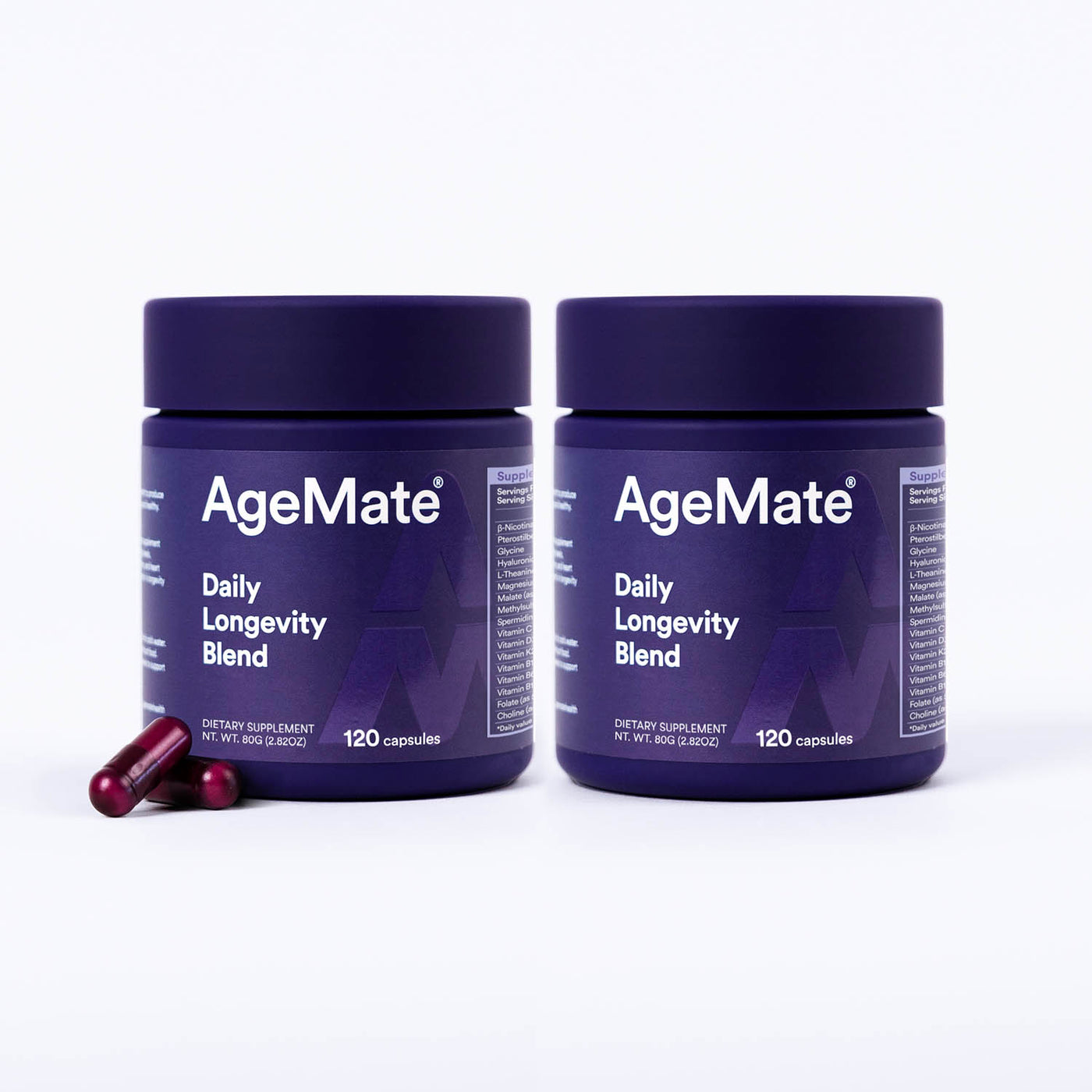 Daily Longevity Capsules - AgeMate