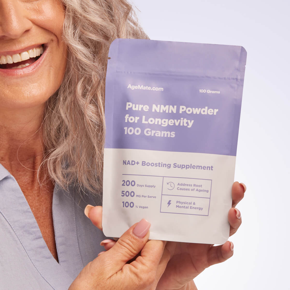 100g Pure NMN Powder, Pharmaceutical Grade, Stabilised for NAD+