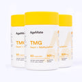 3-Pack of TMG (Betaine) for Methyl Donation (60 x 500mg Capsules)